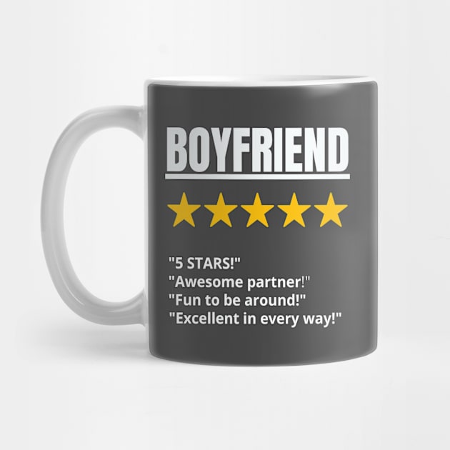 boyfriend gift 5 star by Bless It All Tees